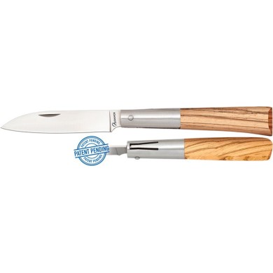 NAVAJA ALBAINOX MADERA ZEBRA PISTON
