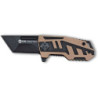 NAVAJA TACTICA K25 G10 NEGRO-COYOTE H:4.30CM