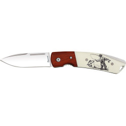 NAVAJA ALBAINOX MADERA ABS PESCA