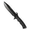 NAVAJA DE COMBATE G10 CON FUNDA DE NYLON NEGRA
