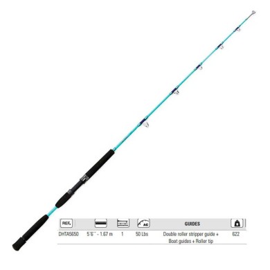 CAÑA HART AZIMUT 56-1.67M-1SEC-50LBS
