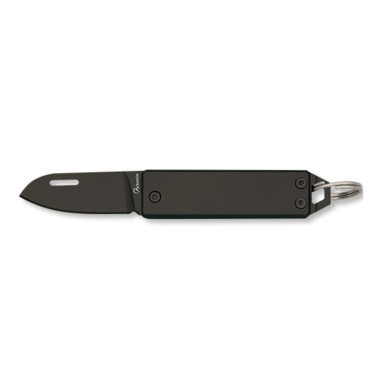 Navaja Llavero Albainox Negra Acero Inoxidable Compacta