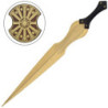 ESPADA ORNAMENTAL AQUILES INSPIRADA EN LA PELÍCULA TROYA COLECCIONISTA ÉPICA.