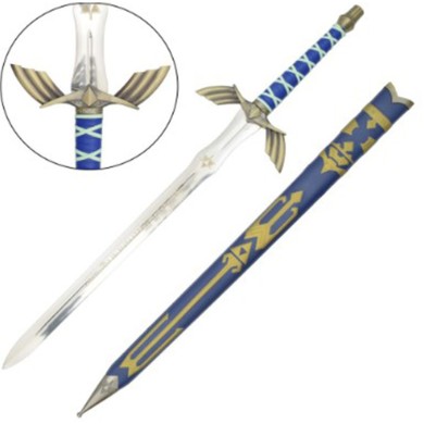 ESPADA DE FANTASÍA ORNAMENTAL INSPIRADA EN THE LEGEND OF ZELDA.