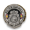 Anillo Policía Nacional de Acero Inoxidable Diseño Exclusivo