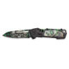 Navaja Albainox calaveras verdes hoja acero inoxidable