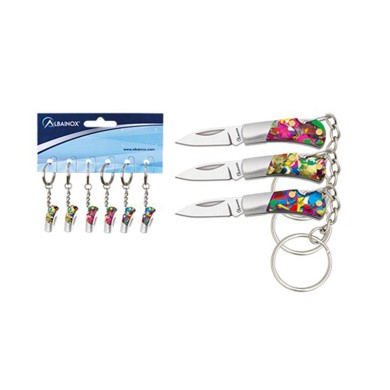 Navaja Llavero Albainox Colores Acrílicos 2,10 cm