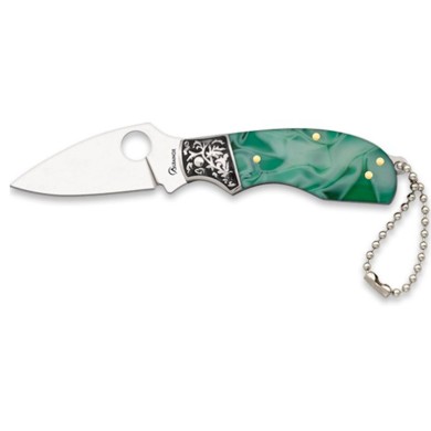 Navaja Albainox Acrílico Verde 5,8 cm  Compacta y Elegante