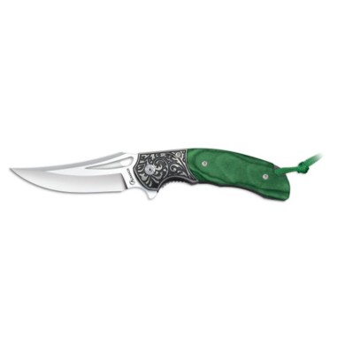 Navaja Albainox Stamina Verde Virola  Elegancia y Resistencia