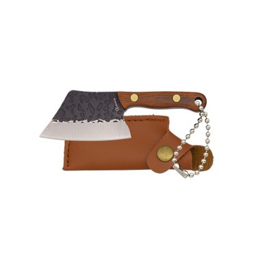 Cuchillo de Caza Llavero Albainox Hoja 4,10 cm Mango de Madera