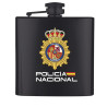 Petaca BARBARIC 6 Onzas Policía Nacional Acero Inoxidable