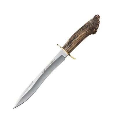 Cuchillo Chevreuil 22S con Puño de Asta de Ciervo y Roseta