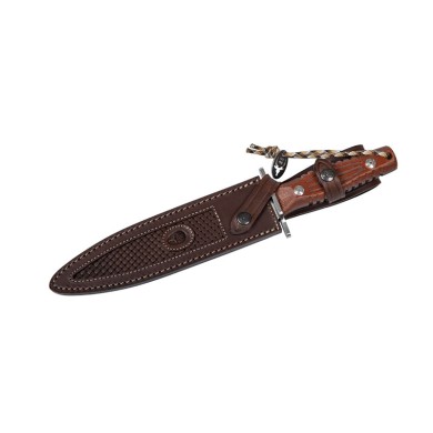 Cuchillo DG-21C con Cachas de Micarta Canvas Marrón