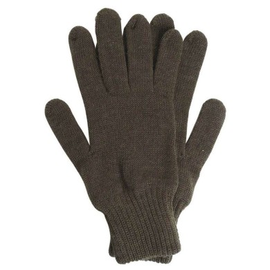 FINGERHANDSCHUHE WOLLE OLIVE