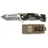 navaja K25 cachas G10 FOS. hoja 8.6 cm