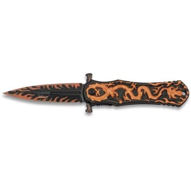 Navaja Asistida Albainox Dragon. H: 8.8