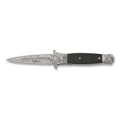 Navaja albainox damasquinada 8cm h FOS