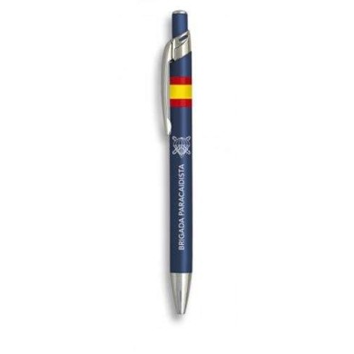 Boligrafo Aluminio Color Azul. Paracas