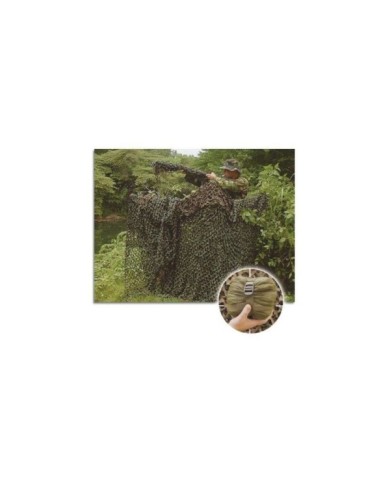 Red CAMOSYSTEM. Camo Verde. 3 x 1.4 m