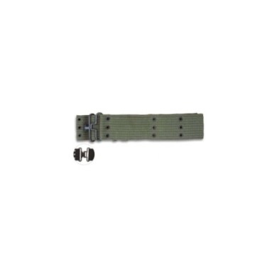 Cinto militar Verde.Algodon.130 x 5.7 cm