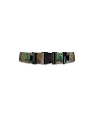 CINTURON VERDE-CAMO NYLON.Largo: 130 cm