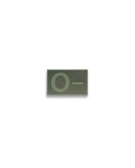 Parche goma ( 0 - ) Verde. (5.4 x3.4cm)