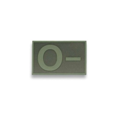 Parche goma ( 0 - ) Verde. (5.4 x3.4cm)