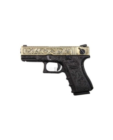 PISTOLA  23 IVORY PISTOLA GBB WE-G004-BOX-IV