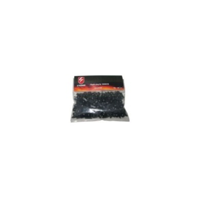 S-THUNDER TAPON PLASTICO MINAS AGUA 100UNIDADES NEGRO