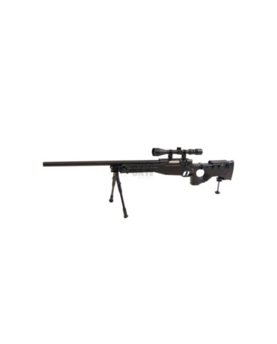 AWP MIRA BIPODE CULATA PLEGABLE NEGRO WELL (MB08D)