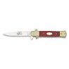 navaja albainox madera roja. seg. 10 CM