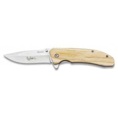 navaja madera natural. sistema FOS.8.5cm