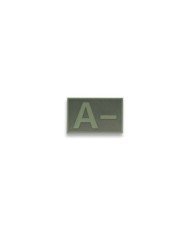 Parche goma ( A - ) Verde. (5.4x3.4cm)