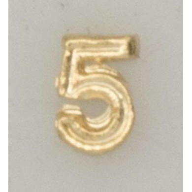 Numeral pasador diario   5 ORO