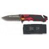 navaja roja/negra K25 seguridad.H:9.4