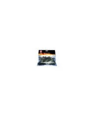 S-THUNDER TAPON PLASTICO MINAS POLVO 100UNIDADES NEGRO
