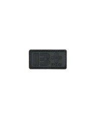 PARCHE PVC TIPO SANGUINEO B+ NEGRO EMERSON