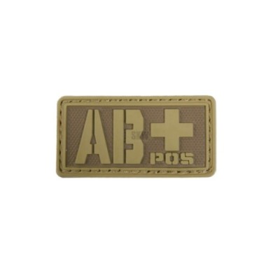 PARCHE PVC TIPO SANGUINEO AB+ TAN EMERSON