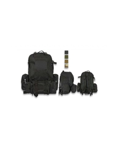 Mochila Barbaric  Negra 50L