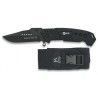 navaja K25 Black Coated. H:8.5cm