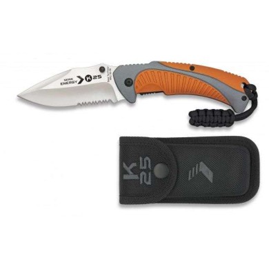 navaja K25 ENERGY. naranja. hoja:8cm
