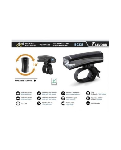 Led RECARG. Posterior BICI. Seguridad