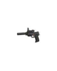 pistola aire suave con silenciador. Cyma