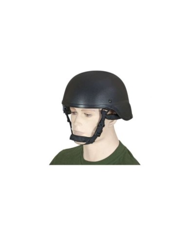 Casco táctico airsoft. Negro
