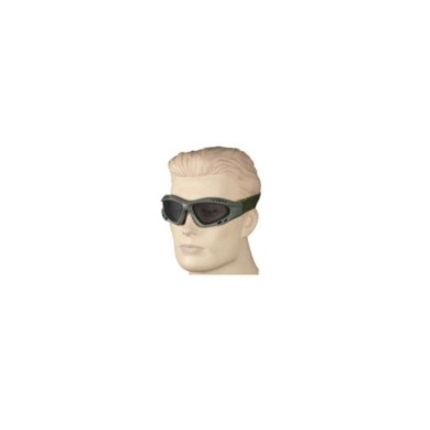 Gafas de rejilla verde oscuro. ajustable