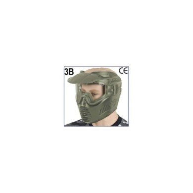 Mascara paintball GXG. Color: Verde