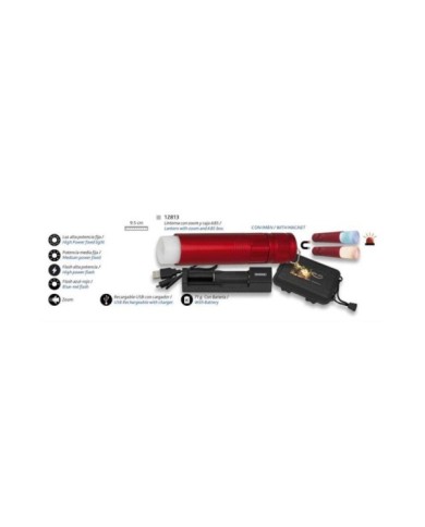 Linterna Recargable con caja