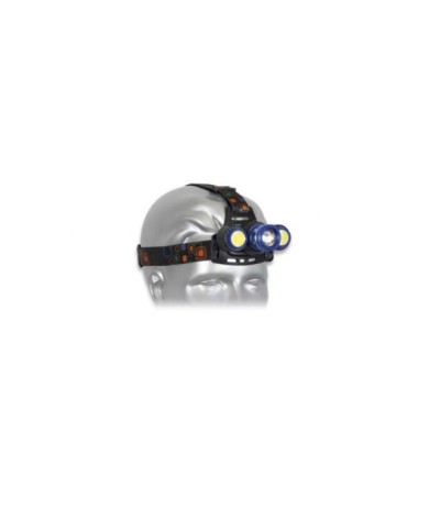 Luz frontal cabeza Azul