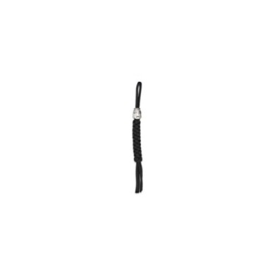 Llavero Paracord Negro Templarios
