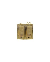 POUCH TAN DRAGONPRO DP-PO005-003 DOUBLE 5.56 KANGAROO MAG